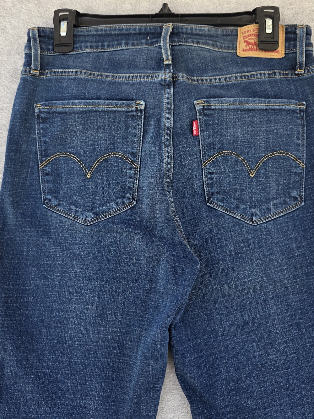 Levi's Women's 721 High Rise Skinny Jeans Size 31x30 - Picture 7 of 12
